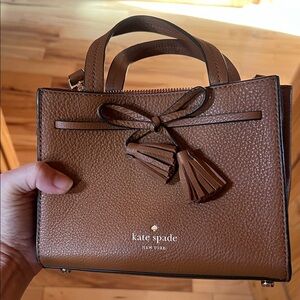 Kate spade mini tassle satchel price firm